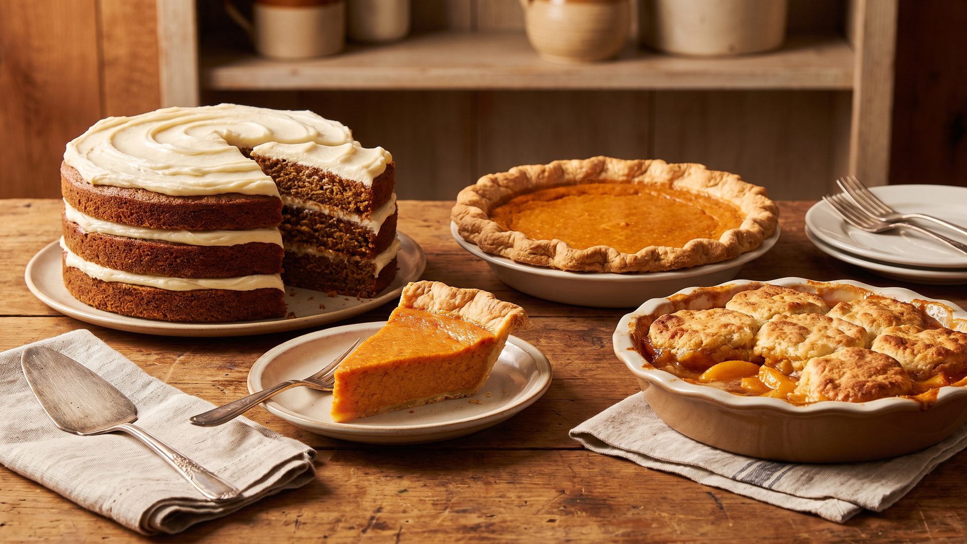 The sweet side of the table